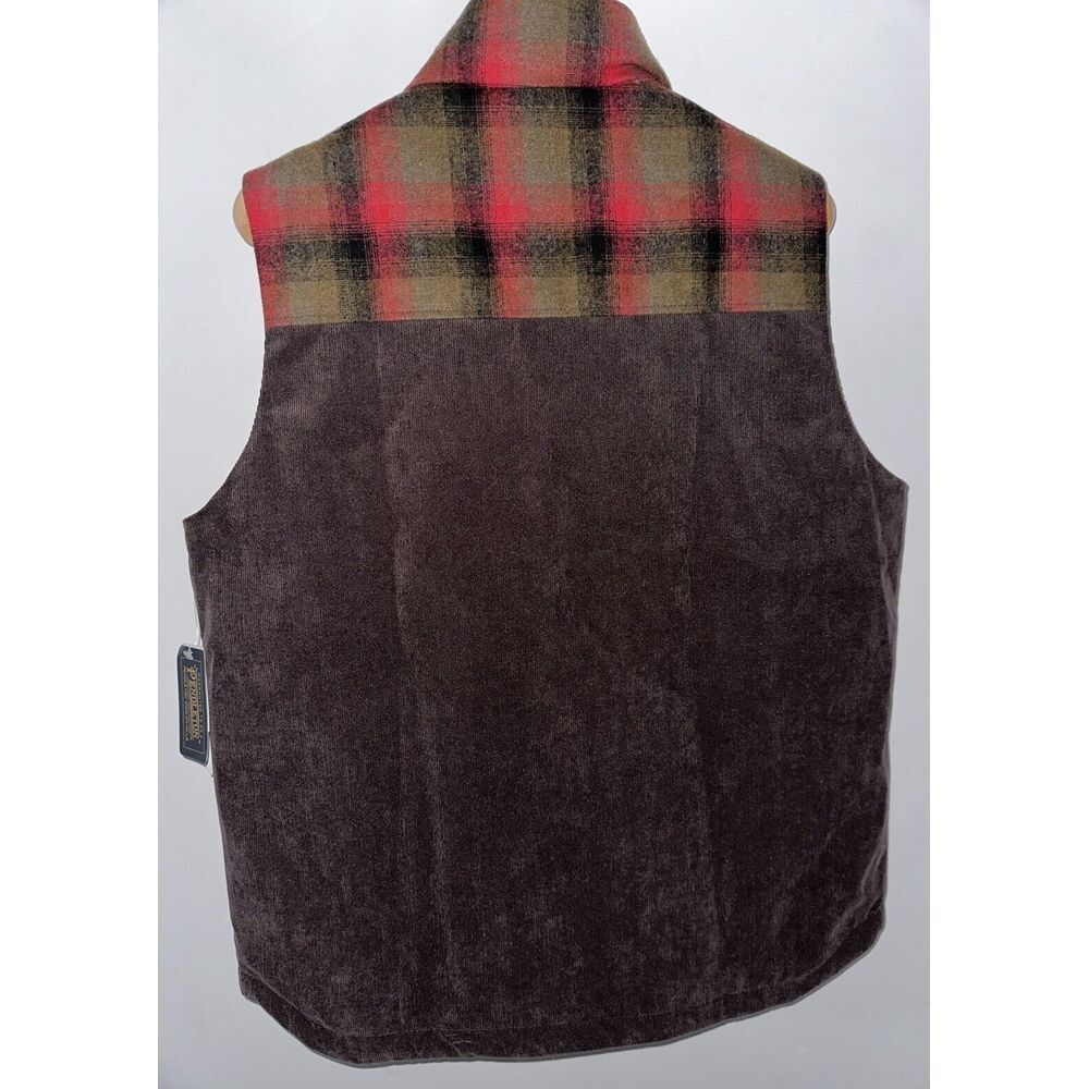 Pendleton Black Hills‎ Duck Down Wool Corduroy Ve… - image 2